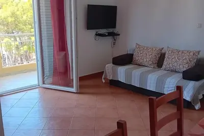 Image de Appartement d'une chambre avec la terrasse et la vue sur le mer Drage, Biograd (A-25310-c)