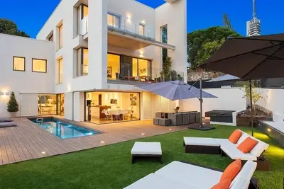Image de Villa Sunset Amaizing Villa in Barcelona. View  Ourdoor Areas  Calm area