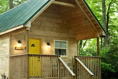 Image de Charming Cabin in the Woods for a Cozy Outdoor Experience Surrounded by Nature in Cosby, Tennessee