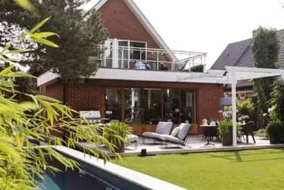Image de Villa Magnolia Limhamn, retro design w. pool