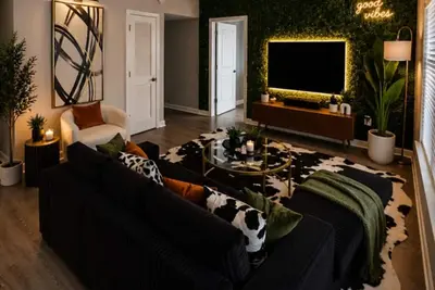 Image de Charming apartment in serene Atlanta with cool Ac and fitness room