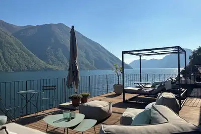 Image de Unique lake house in gorgeous Gandria