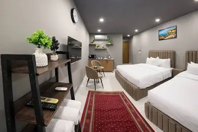 Image de Standard 1-Bedroom Apartment with Ac & WiFi in Top City Near Islamabad Airport