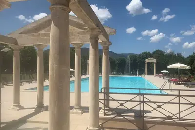 Image de Duplex B en Rez de parc, 4 adultes en résidence de tourisme avec piscine