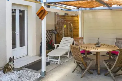 Image de Belle maison à Lanton avec Wi-Fi