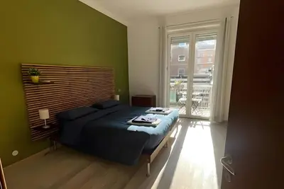 Image de Appartement 'Experience Turin Metro A Stone's' avec Balcon, Wi-Fi et Climatisation