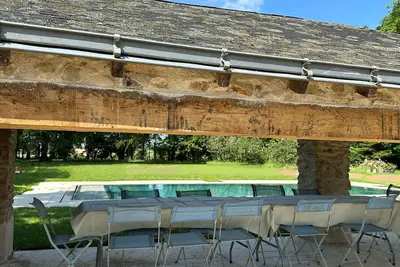 Image de Loue domaine : 3 maisons, 17 couchages, piscine, bois, étang