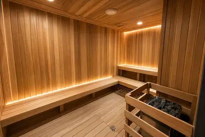 Image de Toronto Skyline View Condo with Parking, Sauna & Gym