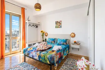 Image de Chambre double avec balcon privé et vue sur la mer