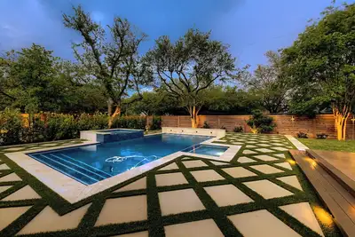 Walk to Square | Backyard Oasis + Pool and Sauna