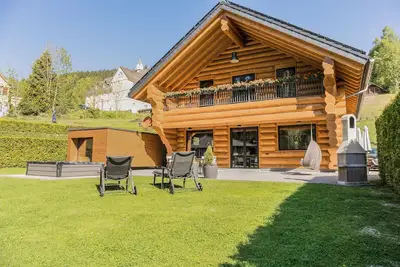 Image de Vacation log cabin Black Forest 3 - Luxury chalet with sauna & whirlpool on the Feldberg