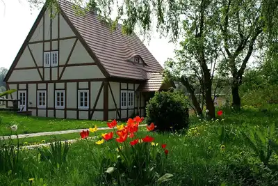 Image de Cozy apartment with terrace in the cat house 3 - Spa Resort Landlust