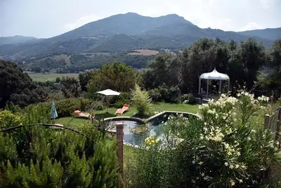 Image de Maison de vacances « Liamone N 1 - U Pianarellu » avec vue sur la montagne, Wi-Fi et climatisation