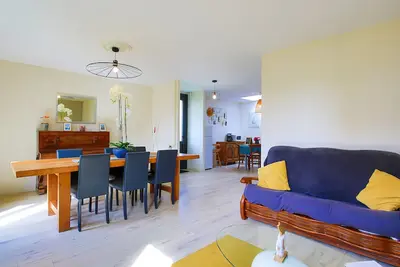 Image de Gîte de Pauline à Sainte-Mère-Église avec terrasse privée, jardin et Wi-Fi