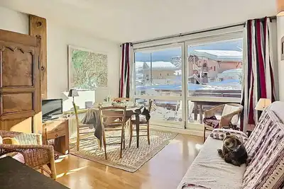 Image de Studio charmant, vue montagne - 4 pers.