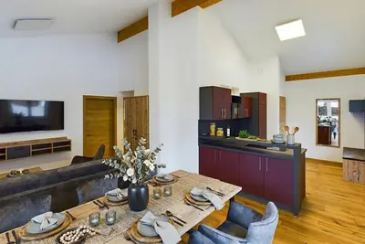 Image de Bergfeuer Lodge: modern, bright with mountain views 85m² for 4-6 people in the Lechtal valley