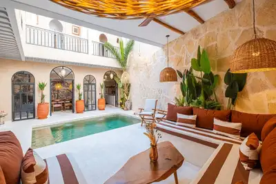 Riad Sitta Piscine Chauffée Jacuzzi 5min Jama lfna