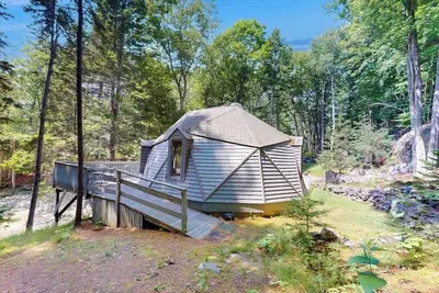 Image de Geodesic Dome w/ Riverfront Deck, Lovely Views, & High-Speed WiFi - Dogs Welcome