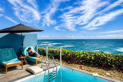 Image de Villa Ar Mor, mucine piscine privée et vue mer saint Barth