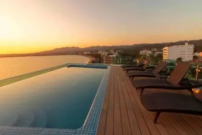Image de Centro Bucerías Condo with Rooftop Infinity Pool Overlooking the Bay
