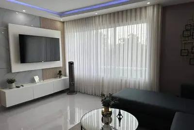 Image de Appartement serein de 2 chambres avec vue sur la montagne à Santiago