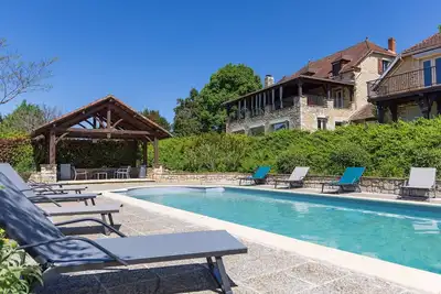 Image de Villa spacieuse, piscine privée - 12 pers.