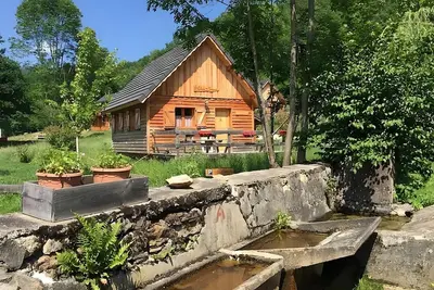Image de Chalet « La Mésange - Reposant » avec vue sur la montagne, terrasse privée et Wi-Fi
