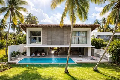 Image de Beachfront exclusive & secluded 7-Bedroom Villa on Playa Manglar, Chef & Staff