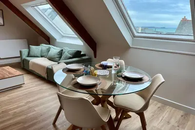 Image de Appartement 'Les Fougères' avec vue mer et Wi-Fi