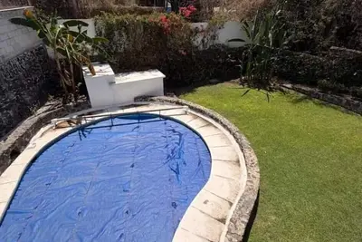 Image de Casa rústica en Jiutepec con alberca, jardín y asador ideal para descansar.
