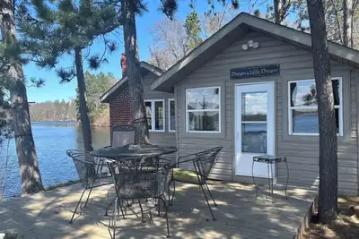 Image de Cabin on Rice Lake access to Mississippi River 1 bedroom/1 bath sleeps 4