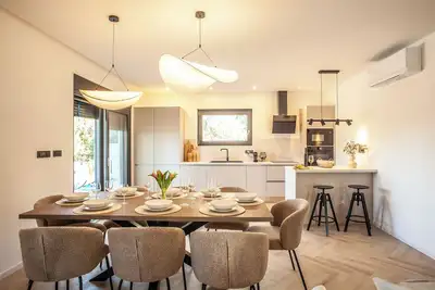 Image de Villa Orkula Rab with Heated Pool, Gym & Sea View