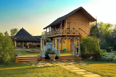 Maharsh Bamboo Stays near Devanahalli