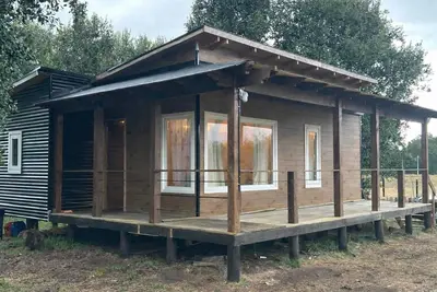 Image de Beautiful rural cabin overlooking the volcano of villarrica