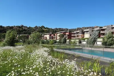 Image de Appartement à deux pas de la plage, 4 pers, clim, piscine, toit terrasse privé