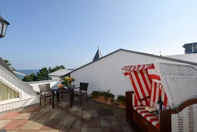 Image de Appartement Wolke 7 n°18 avec vue sur mer et terrasse privée sur le toit