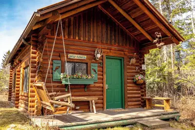 Image de Wildflower Log Cabin with firepit & mountain views