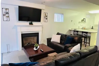Image de Two luxury bedroom basement.