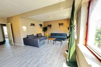 Image de Appartement à Anvers avec vue sur le jardin
