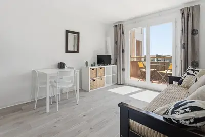 Image de charmant appartement 4 pers avec balcon