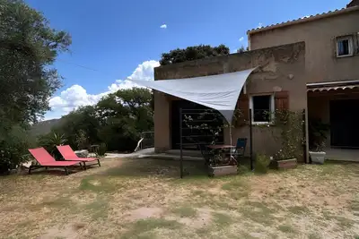 Image de Maison de vacances « Gîte Alcido » avec vue mer, Wi-Fi et climatisation