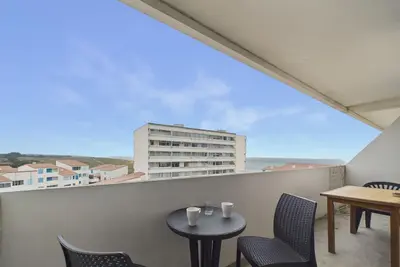 Image de Vue mer pour 4 aux pieds de la plage