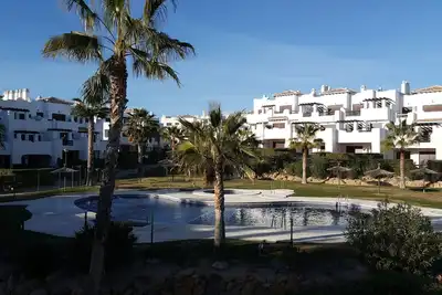 Image de Apartement Pueblo Salinas K, deux terrasses, piscine, Wifi, Vera playa