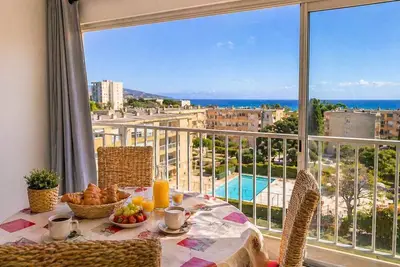 Image de Horizon Lavandou, vue mer, piscine & tennis