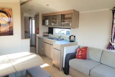 Image de Sea Break, 3 bed caravan, 1. 5 bathroom, sleeps 6-Perran Sands, Pet Friendly