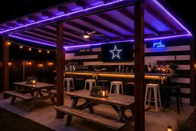 Image de Pool Spa Bar Oasis 14 Beds 2 min to Att Stadiums!