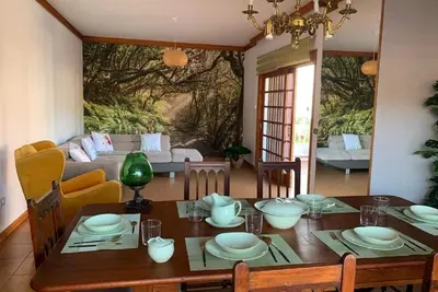 Image de Villa de vacances 'Chalet Tegueste Isla De Tenerife' avec vue mer, terrasse privée et Wi-Fi