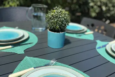 Image de Maison La Marana, plage à 100m, climatisée, terrasse et jardin. 4/6 personnes.