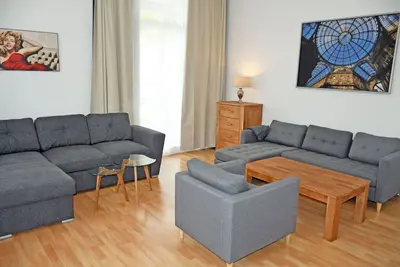 Image de 07 3-room vacation apartment with balcony - Sellin vacation apartments only 500 m to the beach