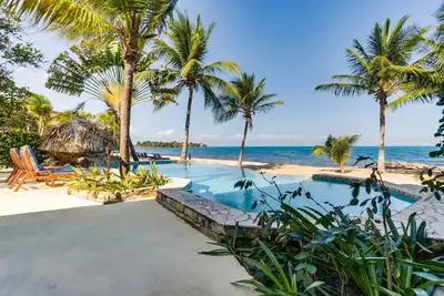 Beachfront Combo Villa with Pool & Spacious Layout